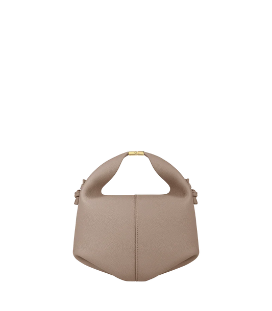Béri Edition Taupe Genarbtes Leder