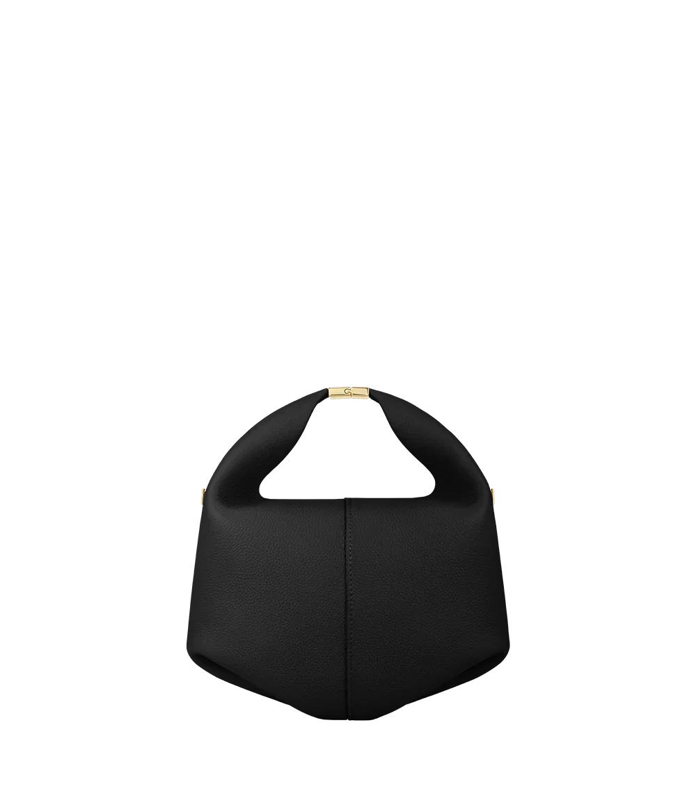 Béri Kette Edition Schwarz Genarbtes Leder