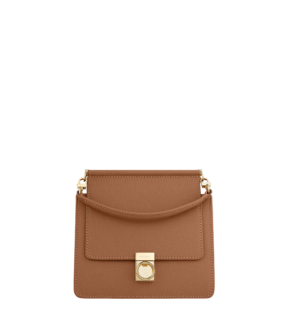 Numéro Sept Mini Edition Camel Genarbtes Leder