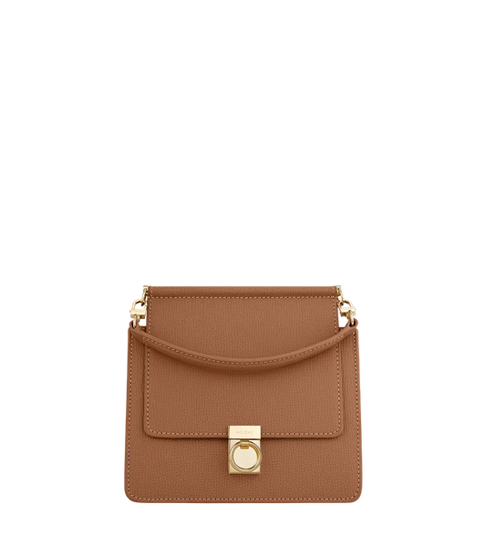 Numéro Sept Mini Edition Camel Genarbtes Leder